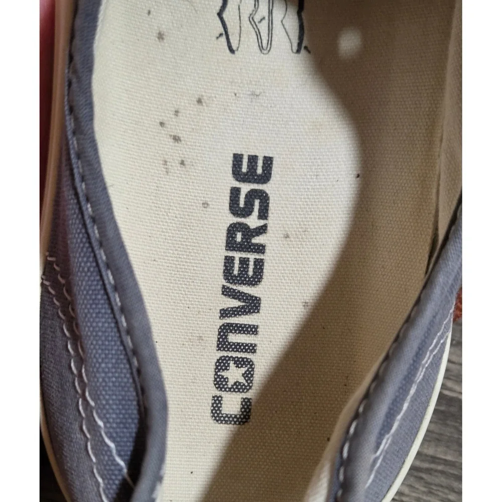 Converse Jack Purcell Canvas Lace Up Sneakers Womens 9.5 Mens 8 Blue